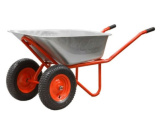 Тачка строительная ECO WB351-2 (130л, 350кг, 2 пневмоколеса 4.00-8)